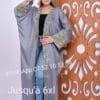 kimono coton - kimono coton gris - kimono boutique malabiss dorient