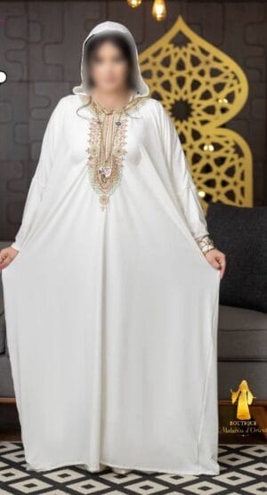 Abaya blanche